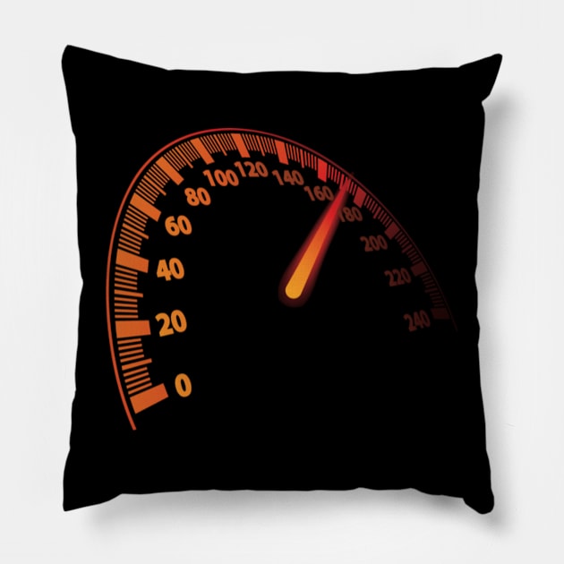 Speedometer Pillow by Motor World