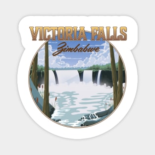 Victoria Falls Zimbabwe Magnet