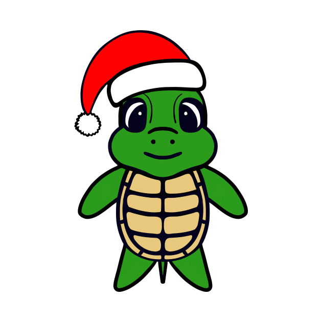 MERRY Christmas Turtle Lover by SartorisArt1