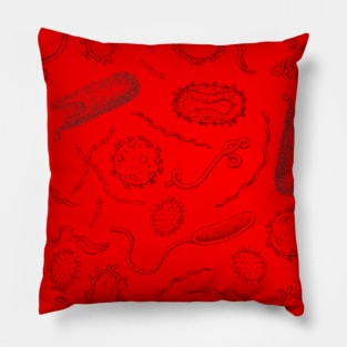 Deadly Diseases Design Pillow