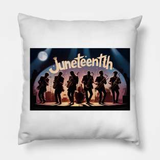 Juneteenth Jubilee: Let the Music Play! Pillow