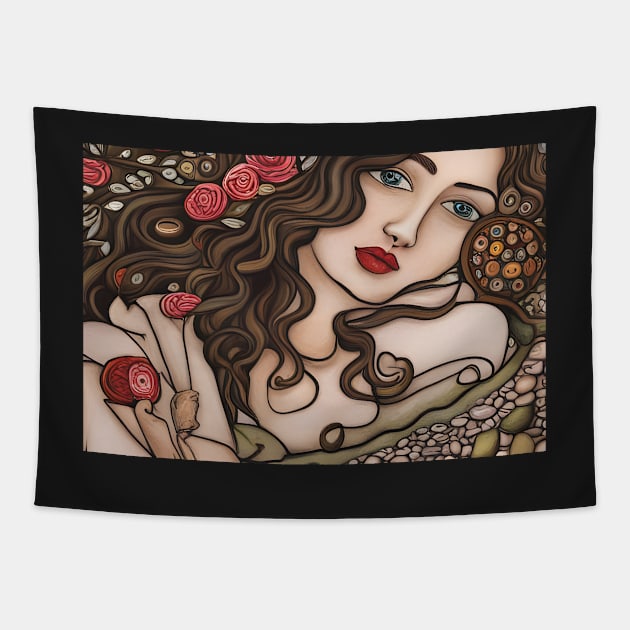 Ophelia Tapestry by Colin-Bentham