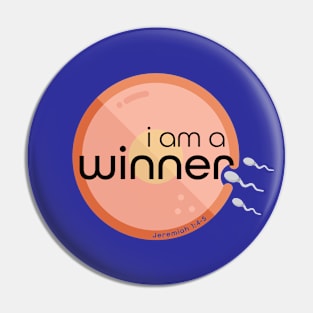 I am a Winner Pin