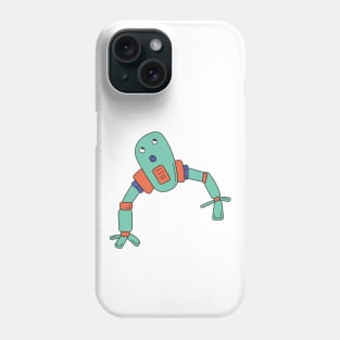 Green robot Phone Case