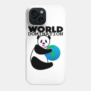 Save the World From The Pandas Pandomination Phone Case