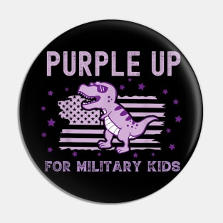 Purple Up For Military Kids Military Child Month Pin