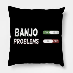 Banjo Player Enthusiast Gift Pillow