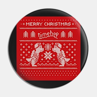 Happy Christmas Pin