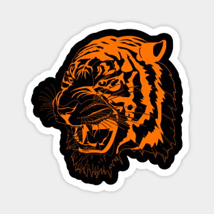 Sumatran Tiger Magnet