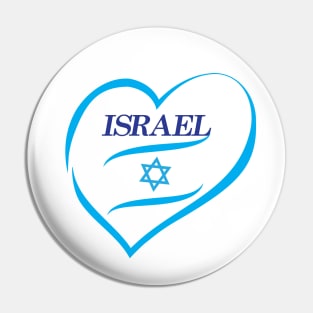 Happy Israel Independence Day Blue Star of David 75th Anniversary Pin