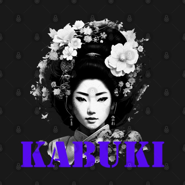 Kabuki - Japanese Culture Street Style Geisha by Ravenglow