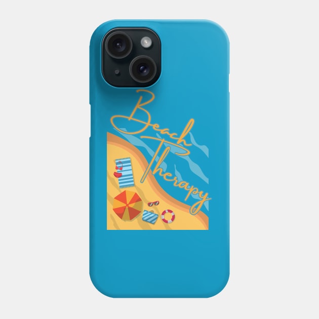 Beach Therapy Phone Case by TravelTeezShop