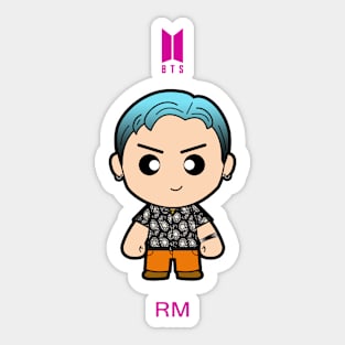 BTS RM Mirror Selfie Sticker Sticker for Sale by vforvisual