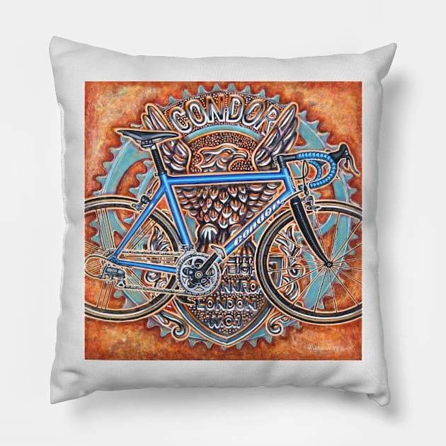 Condor Baracchi Pillow by markhowardjones