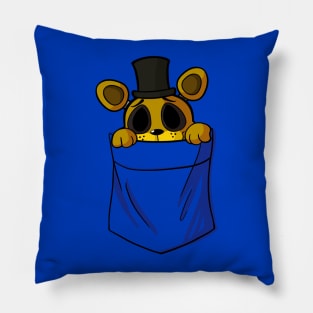 Golden Freddy in my Pocket -ORIGINAL Pillow