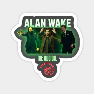 Alan Wake 2 : The musical inspired Design Magnet