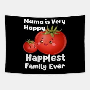 Cute Tomato Mama Tapestry