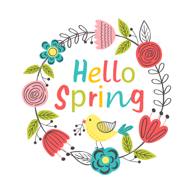 Hello spring by zeevana