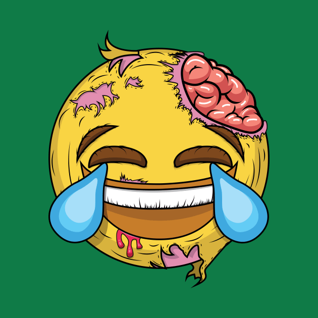 If the most famous emoji was a zombie by Bomdesignz