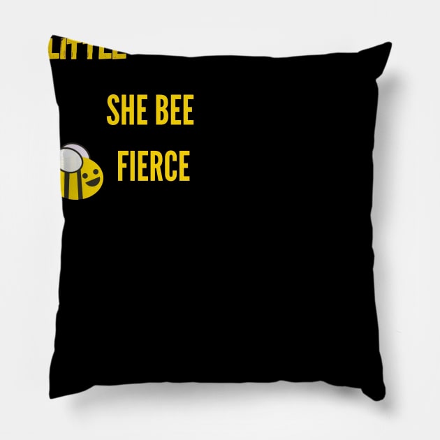 Cute Bee Gift Idea for Kids/Adults Pillow by MadArting1557