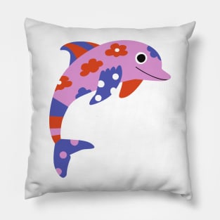 Cute Cartoon Daulphin Pillow