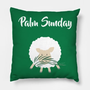 Palm Sunday Lamb Of God Pillow