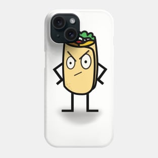 Disgruntled Burrito Phone Case