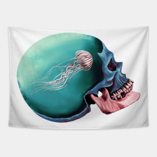 Jellyfish metal Tapestry