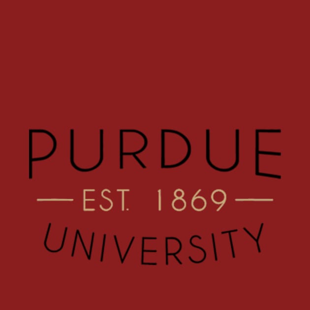 Purdue University Boilermakers Simple by YASSIN DESIGNER