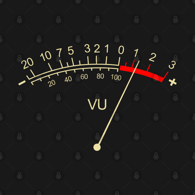 Discover VU Meter Analog Vintage - Vu Meter - T-Shirt