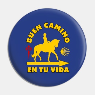 Horseback Camino de Santiago Buen Camino En Tu Vida Pin