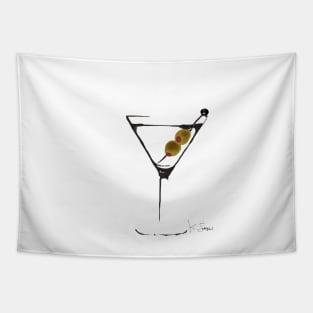 Martini Time Tapestry