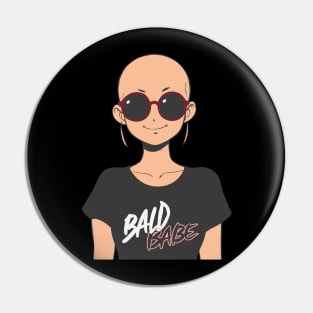Bald girl Pin
