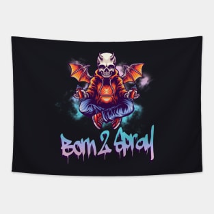 Graffiti Demon Tapestry