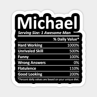 Michael Nutrition Magnet