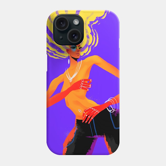 Fashionista #02 Phone Case by Tosik-Art