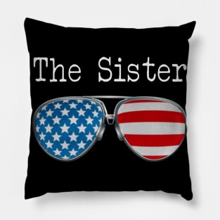 AMERICA PILOT GLASSES THE SISTER Pillow