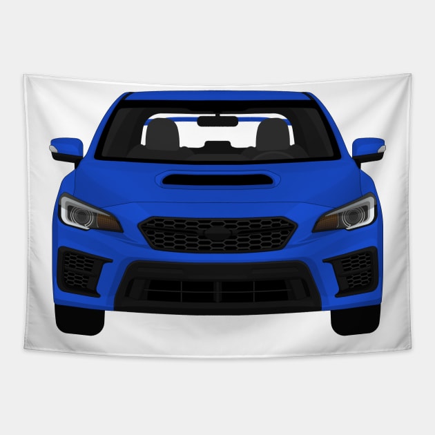 Wrx sti WR-Blue-Pearl Tapestry by VENZ0LIC