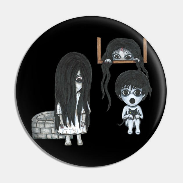 Japan Horror Pin by LivStark