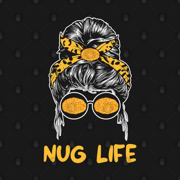 nug life messy bun by TomCage