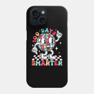 Groovy 100 Days Smarter Happy 100Th Day Of School Teacher Phone Case