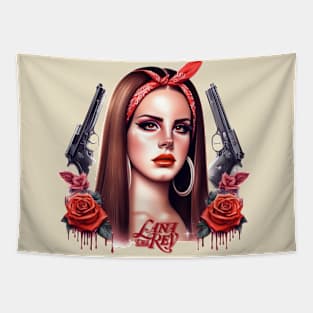 Lana Del Rey - Bang Bang (Kiss Kiss) Tapestry