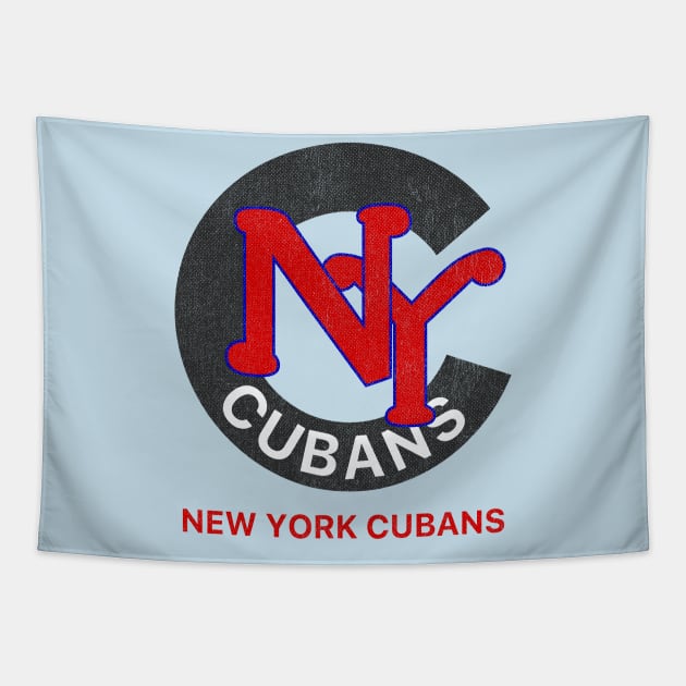 Classic New York Cubans Negro League Baseball Tapestry by LocalZonly