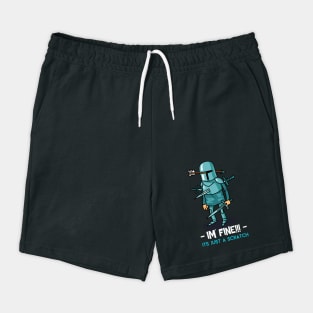 I'm Fine It's Just A Scratch Wounded Soldier Shorts
