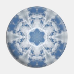 205L, Colorful Abstract Geometric Zen Unique Original Contemporary Pin