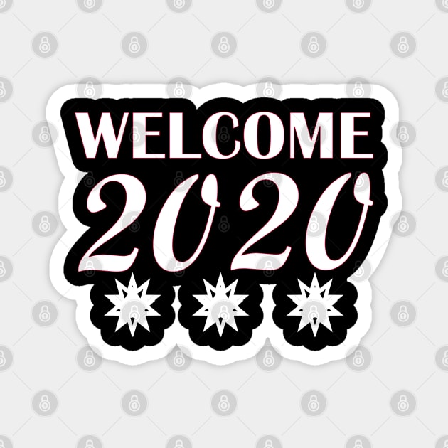 New year 2020 Magnet by PinkBorn