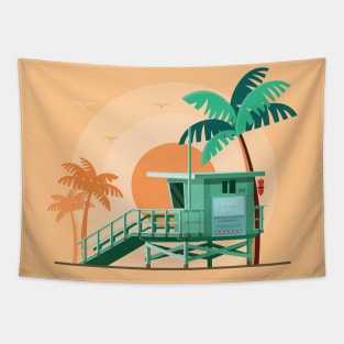 Venice Beach Tapestry