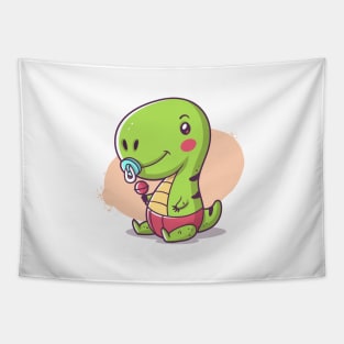 Baby T-Rex Tapestry