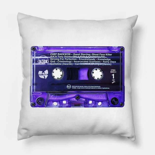 Purple Tape (1995) Pillow by Scum & Villainy