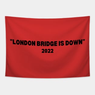 London bridge is down Tapestry